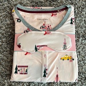 NWT Kate Spade Christmas PJs